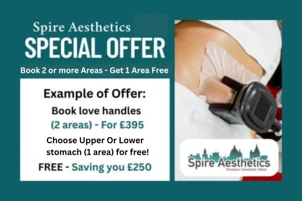 Fat Freezing Promotion Richmond upon Thames from Spire Aesthetics - Book Today!