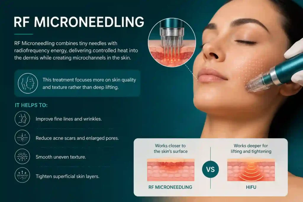 What Does RF Microneedling Do That HIFU Alone Cannot Richmond upon Thames