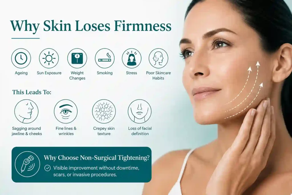 What Makes Skin Lose Firmness and Why Do People Seek Non-Surgical Tightening Richmond upon Thames?