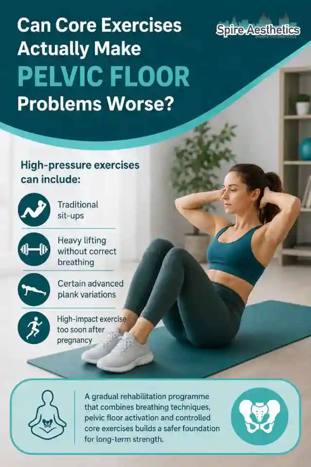 Can Strengthening Your Core Alone Actually Make Pelvic Floor Problems Worse Richmond upon Thames?
